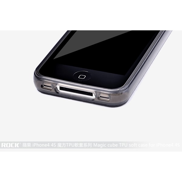 Rock Flexicase skydd till Apple iPhone 4 och 4S (Black)