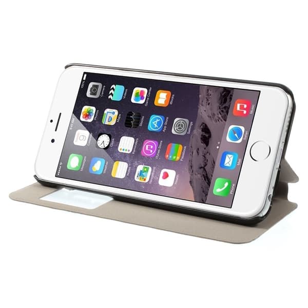 Mobilcover med vindue til Apple iPhone 6 / 6S  - Eiffeltårnet Mönster