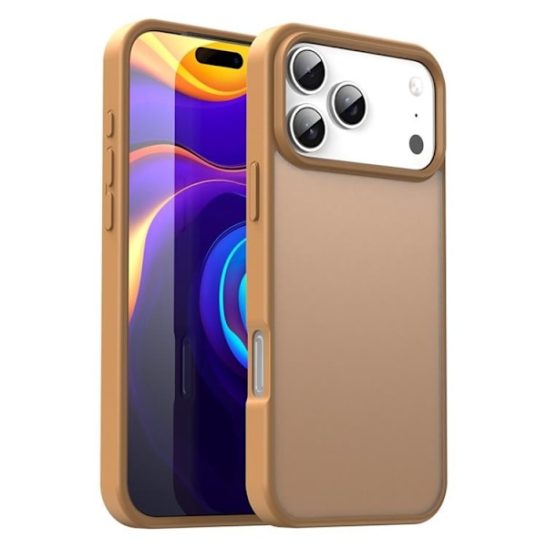 Mobilskal till iPhone 17 Pro Max Skin Touch Matte - Guld Guld