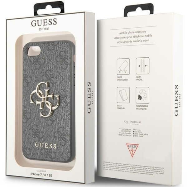 Guess iPhone 7/8/SE (2020/2022) Mobilskal Big Metall Logo