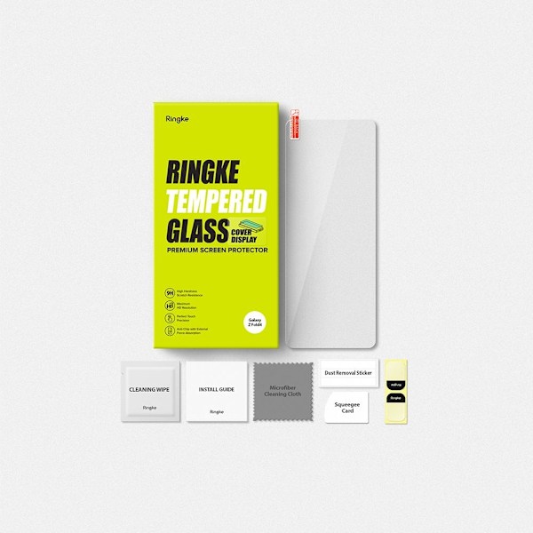 Ringke Galaxy Z Fold 5 Härdat Glas Skärmskydd TG