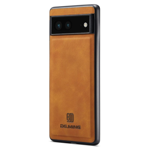 DG.MING Mobilskal till Google Pixel 7 5G Anti-Drop Shockproof Brun