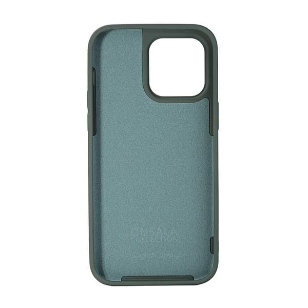 ONSALA iPhone 14 Pro Max -kuori Silikon Chalk - Oliivinvihreä Grön