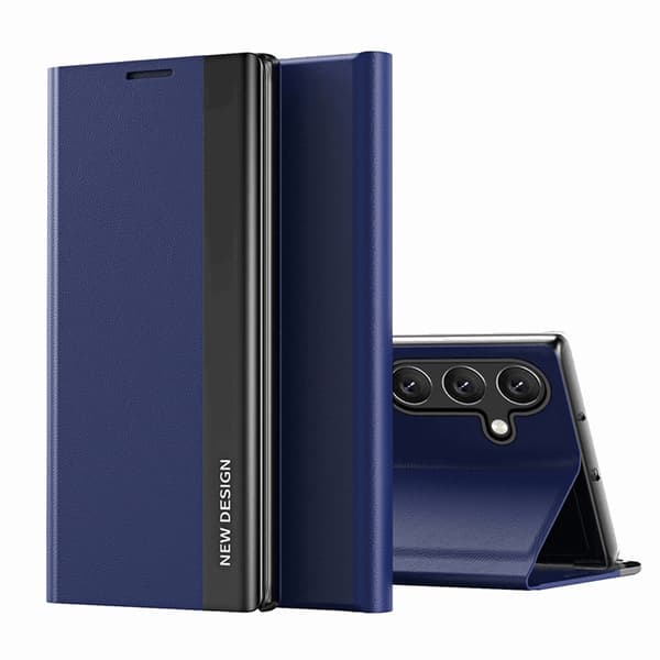 Galaxy S24 FE Etui Sleep Pro - Blå Blå