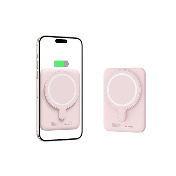Tech-Protect PB10 Lifemag Magsafe Power Bank 5000mah - Rosa Rosa