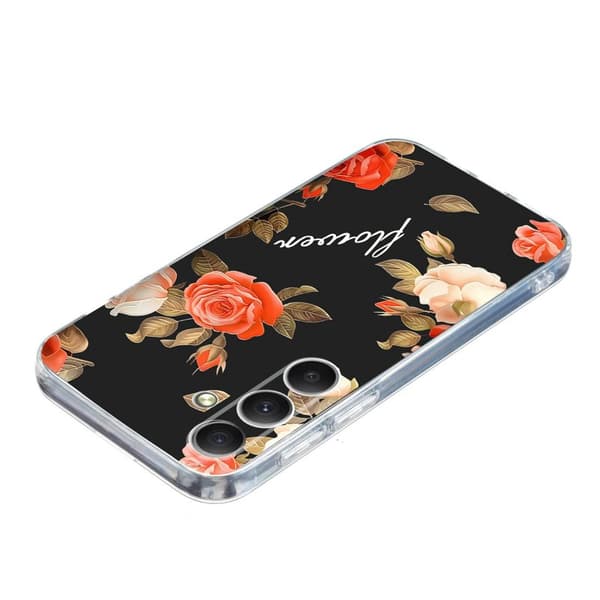 Mobilskal för Samsung Galaxy S26 Plus Mönstertryck Shockproof TPU - Svart