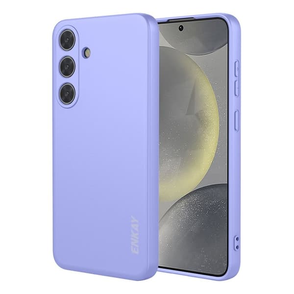 ENKAY Mobilskal till Samsung Galaxy S26 Silikon - Lila