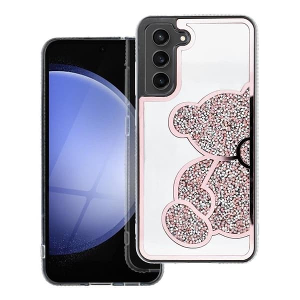 Telefontaske til Galaxy A25 5G Bamse - Lyserød Rosa