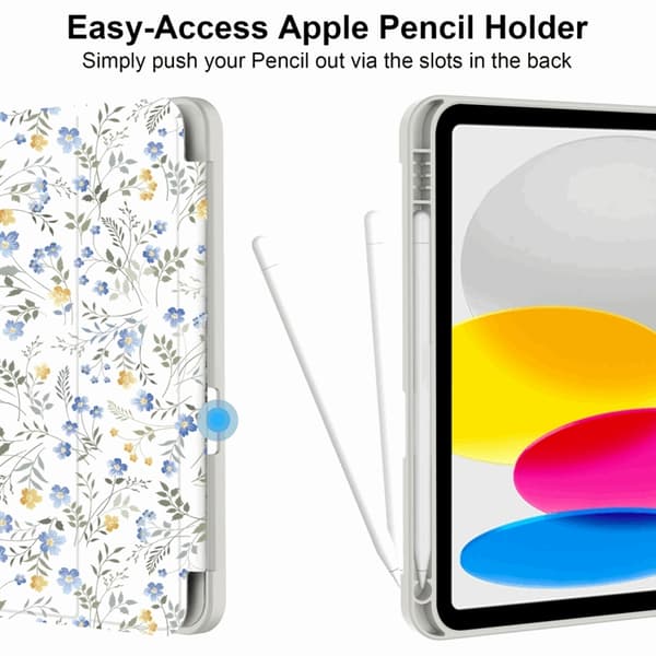 Tech-Protect Smart Taske til iPad 10.9" (2022) /iPad 11" (2025) Flerfärgad
