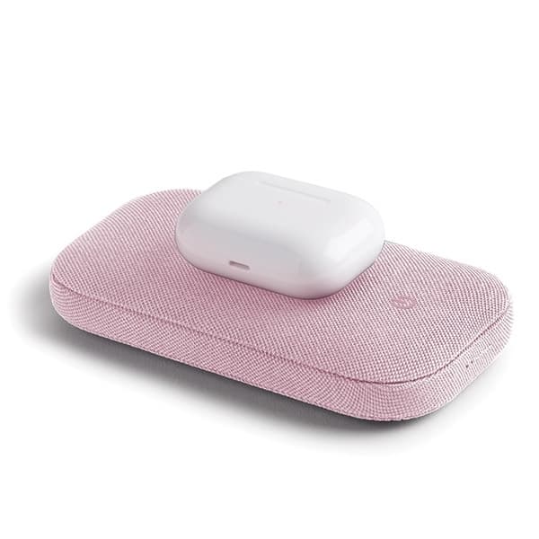 Lexon Trådlös PowerBank 5000mAh med Bluetooth-Högtalare - Rosa Rosa