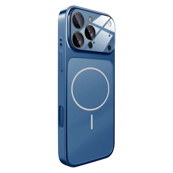 Mobilskal till iPhone 16 Pro Max med iPhone 17 Pro Max Utseende - Blå Blå