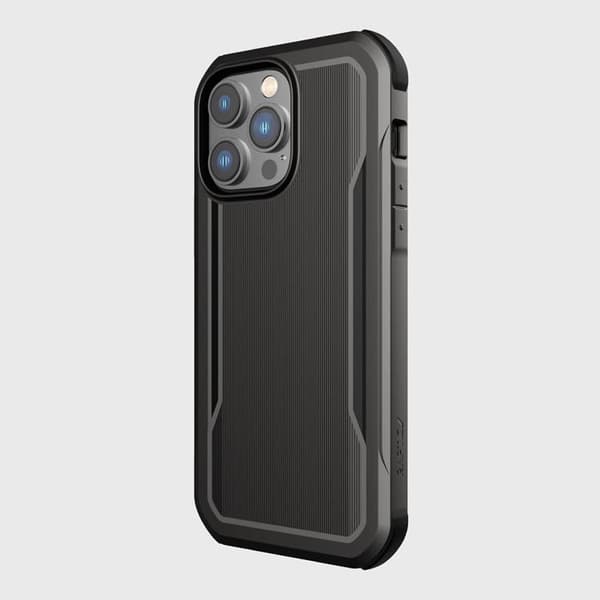 Raptic iPhone 14 Pro Max -kuori Magsafe Fort Armored - Musta Svart