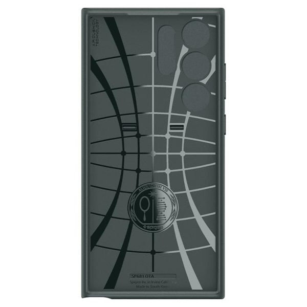 Spigen Galaxy S23 Ultra Mobiskal Optik Armor - Grön