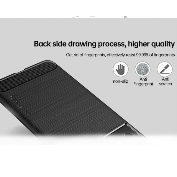 Carbon Fiber Mobilskal Samsung Galaxy S21 Plus - Blå Blå