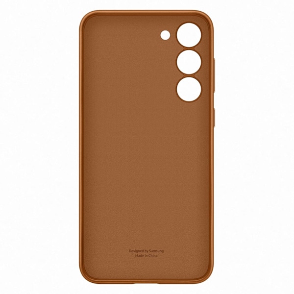 Samsung Galaxy S23 Plus Skal Läder - Camel