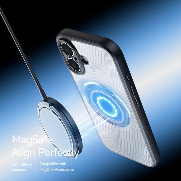 DUX DUCIS Aimo Series Mobilskal för iPhone 17 - PC+TPU - Svart
