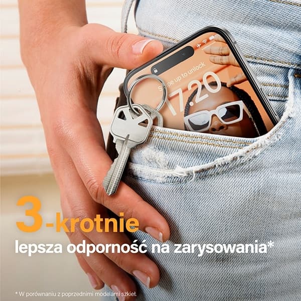 PanzerGlass iPhone 15 Pro Härdat Glas Skärmskydd Privacy