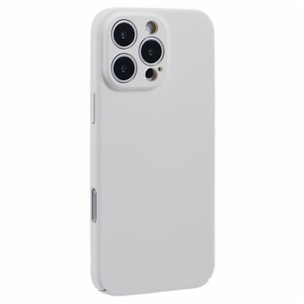 Mobilskal till iPhone 16 Pro Max Skin-Touch Rubberized PC - Vit