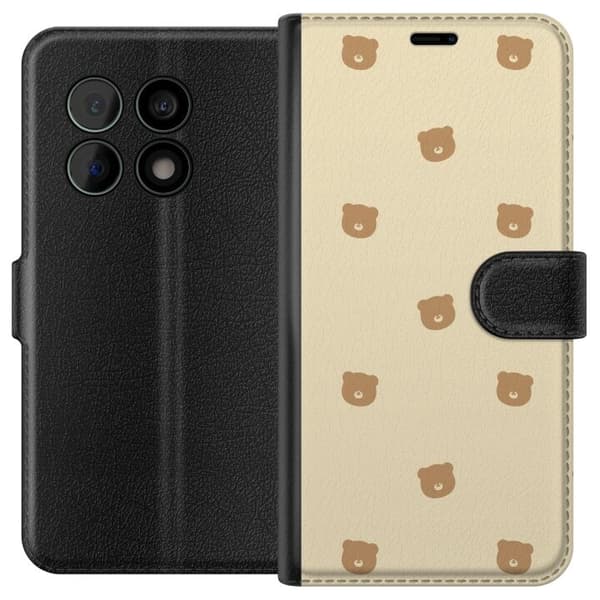 Plånboksfodral till OnePlus 10 Pro med Björnmönster