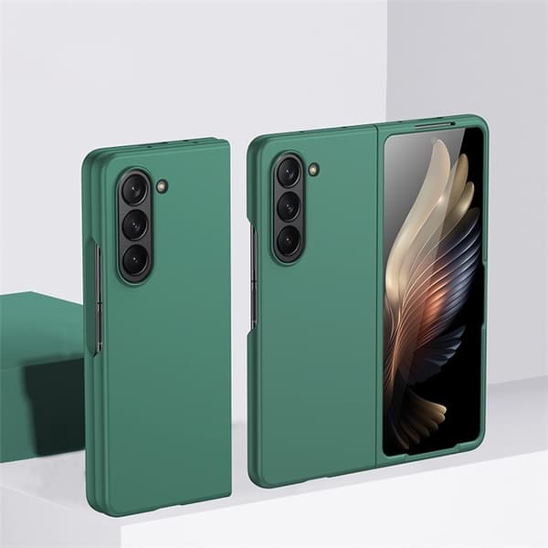 Galaxy Z Fold 5 Mobilskal Anti-Scratch - Mørkegrøn Grön