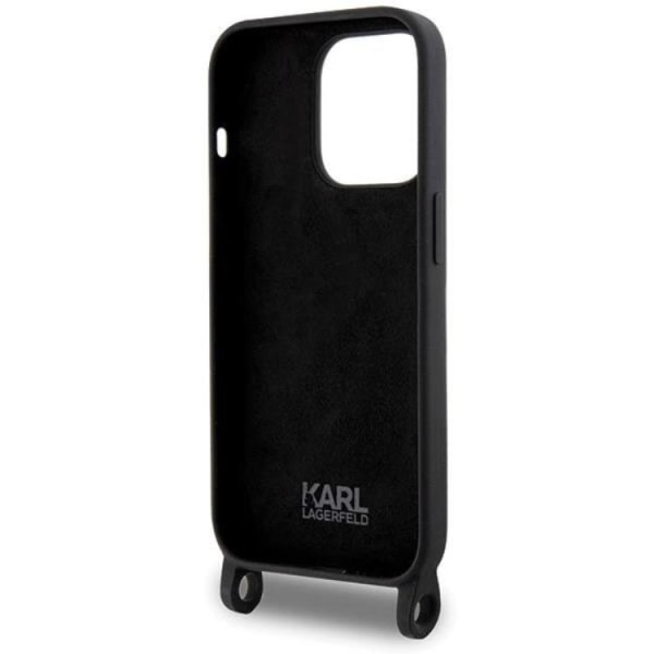 Karl Lagerfeld iPhone 15 mobiltaske Crossbody Silikone Choupette
