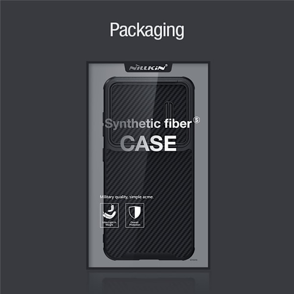 Nillkin Galaxy S23 Plus Mobilskal Camshield - Svart Svart