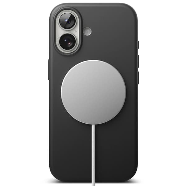 Ringke Telefontaske til iPhone 17 Magsafe Magnetisk Silikone - Sort Svart