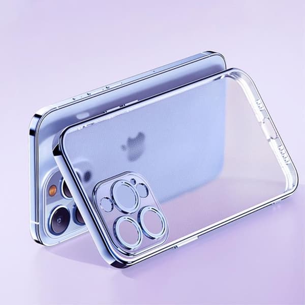 ROCK iPhone 14 Pro -kuori Electroplating Matte - Lila Lila