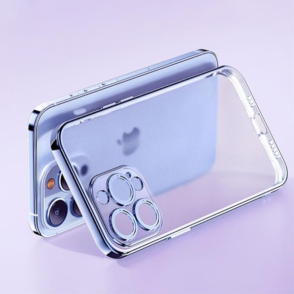 ROCK iPhone 14 Pro Skal Electroplating Matte - Lila