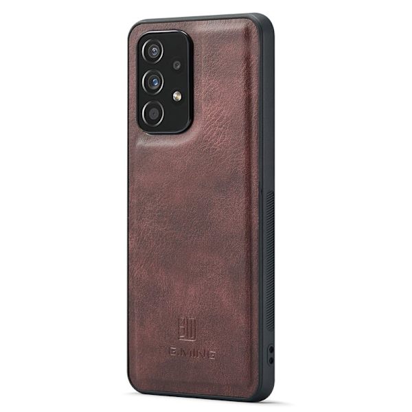 DG.MING Samsung Galaxy A53 5G Flip Plånboksfodral Röd