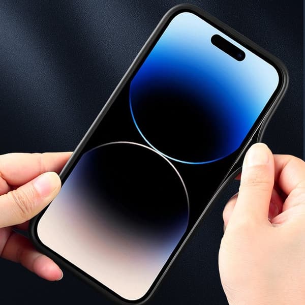 X-LEVEL Mobilskal till iPhone 15 Splicing Anti-Slip PU Läder Grön