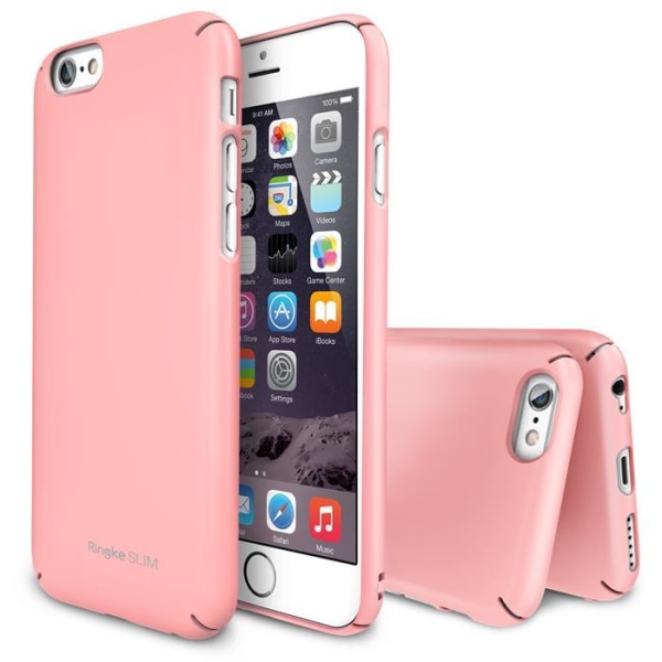 Ringke Slim Dual Coated Skal till Apple iPhone 6 / 6S  (Rosa) Rosa