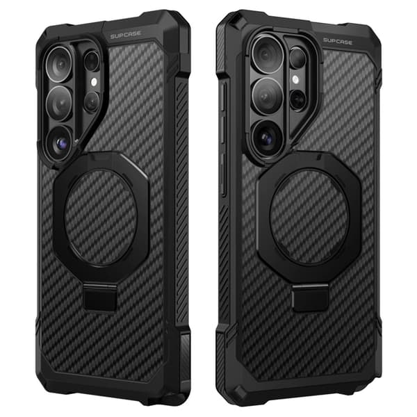SupCase Mobilskal Til Galaxy S26 Ultra Magsafe UB Grip - Aramid Svart