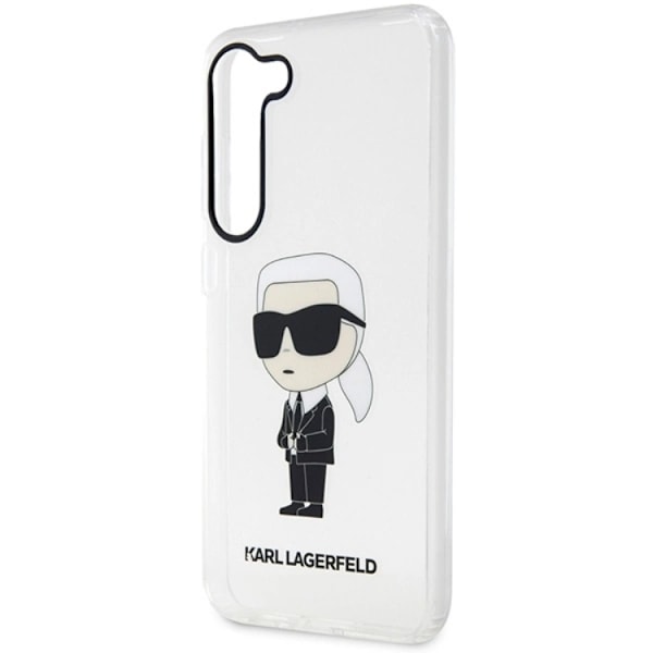 Karl Lagerfeld Galaxy S23 -puhelimen kuori Choupette Fun - läpinäkyvä