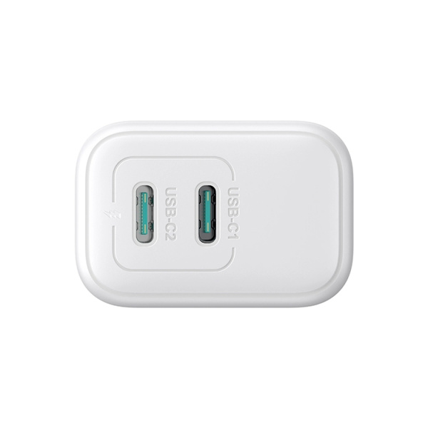 Joyroom Hurtigoplader 20W 2xUSB-C PD QC 3.0 - Hvid Vit