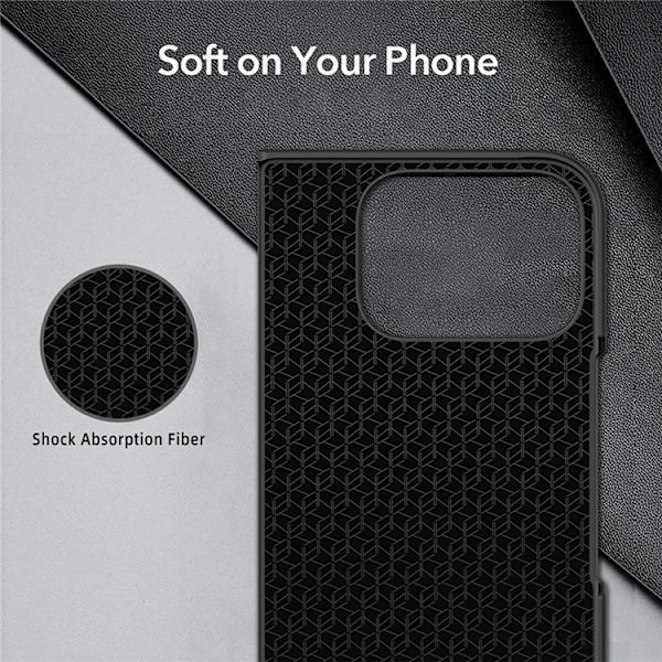 Mobilskal till Google Pixel 10 Pro Fold Skin-Feel Rubberized - Blå Blå