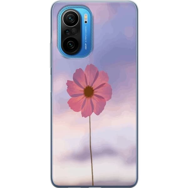 Mobilskal till Xiaomi Poco F3 med Rosa blomma