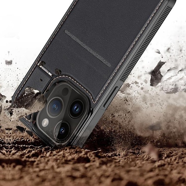 Dux Ducis iPhone 13 Pro Mobilskal Magsafe 3-i-1 RFID Svart