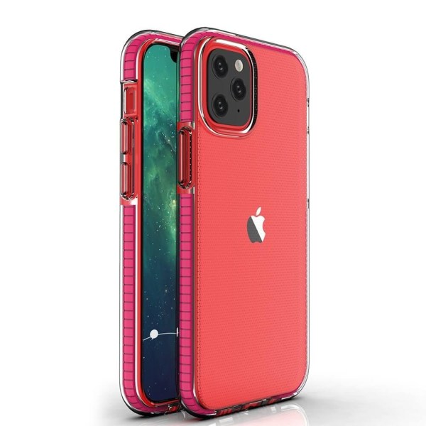 Spring Case iPhone 12 mini skal ljus Rosa Rosa