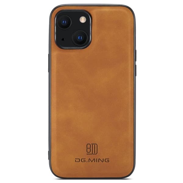 DG.MING M2 Series Mobilskal till iPhone 14 Plus med Ställ - Brun