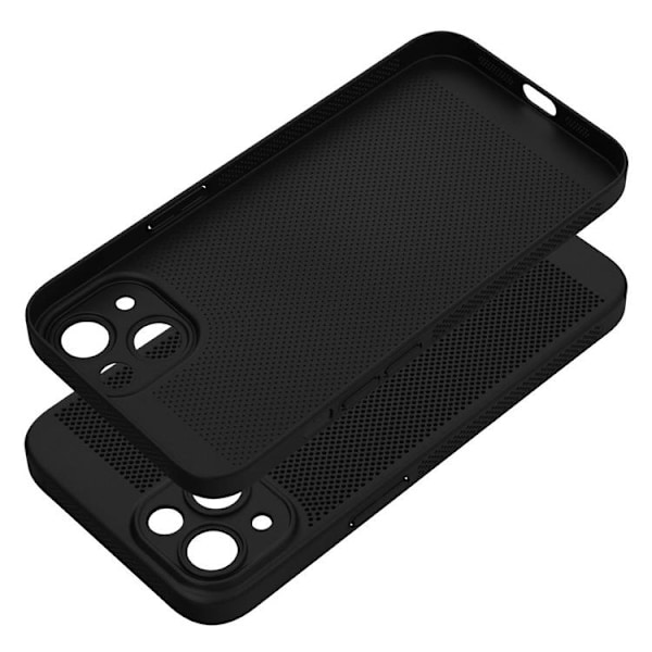 Telefontaske til iPhone 13 Breezy - Sort Black