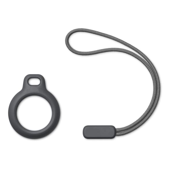 Apple Airtag Skal Rough Chain - Musta Black