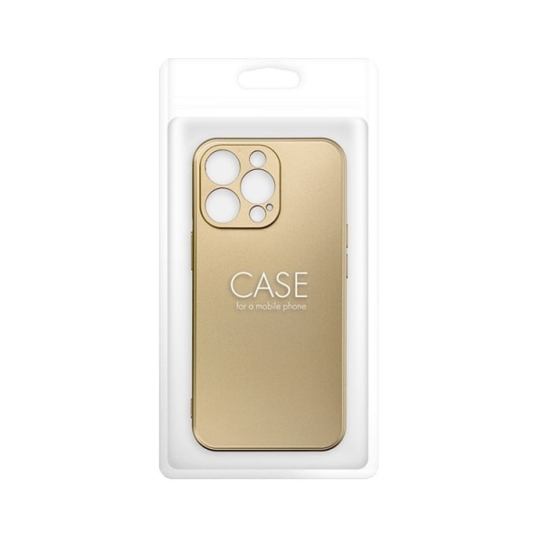iPhone 15 Pro Mobilskal Metallic - Guld