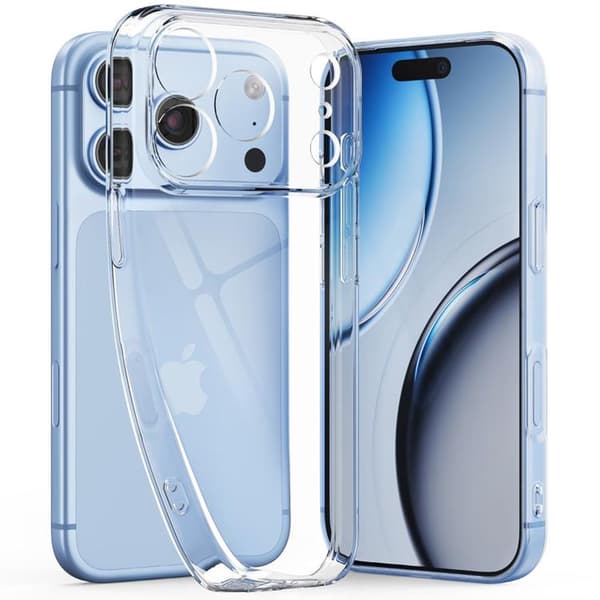 Tech-Protect Mobilskal För iPhone 18 Pro Max/17 Pro Max Flexair - Clear