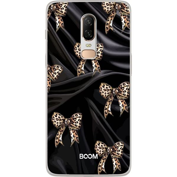 Mobilskal till OnePlus 6 med Leopard Bow