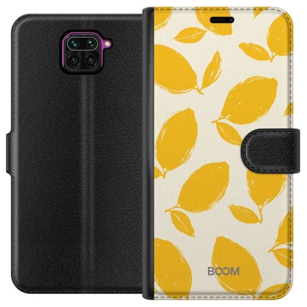 Plånboksfodral till Xiaomi Redmi Note 9 med Lemon Breeze