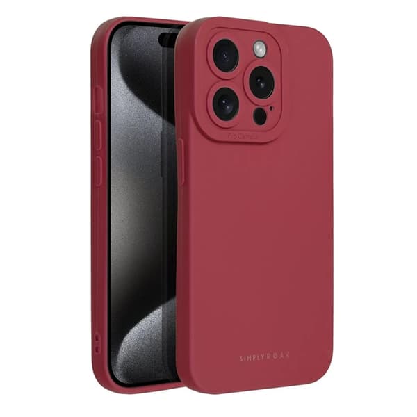 Roar Mobilskal till iPhone 15 Pro Luna - Röd Röd