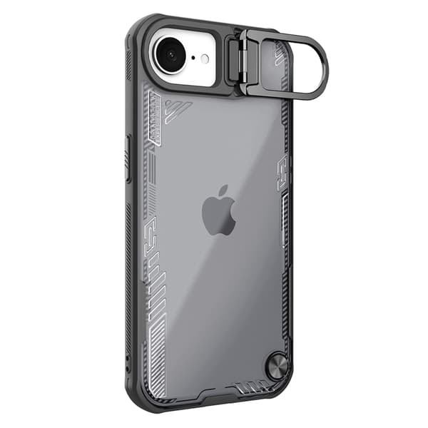 Nillkin Telefontaske til iPhone 16e Iceblade Prop - Sort Svart