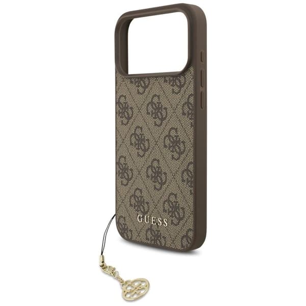 Guess Mobilskal till iPhone 17 Pro Max MagSafe 4G Charms Collection - Brun Brun
