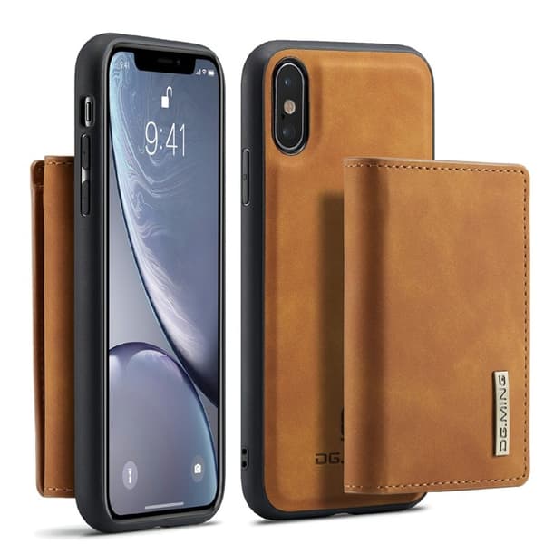 DG.MING M1 Mobilskal för iPhone XS Max 6.5 tum - Brun